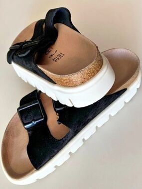 Papillio by Birkenstock Arizona Chunky Suede Platform Sandal Arizona Chunky